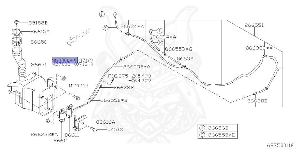 Subaru - Impreza - GH7 - Jan-2007 - Dec-2008 - 20S - Wagon - 4W - Automatic transmission - Right hand - EJ20