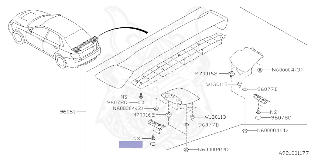 Subaru - Impreza WRX STI - GVF - Jan-2010 - Dec-2012 - STITS - Sedan - 4W - Automatic Transmission - Right hand - EJ257