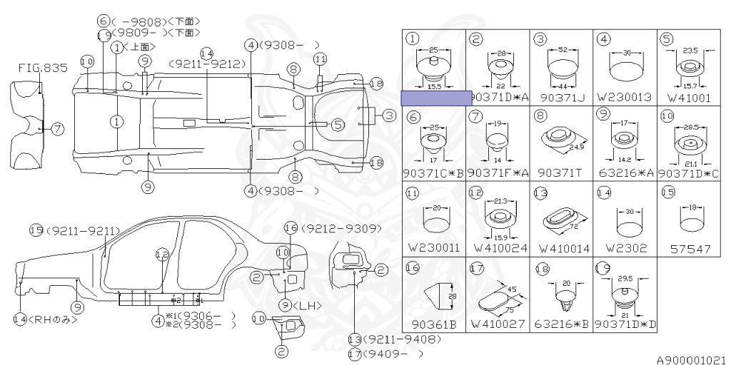 Subaru - Impreza WRX - GC8 - Jan-1998 - WRXSTI - Sedan - F4WD - Manual Transmission - Right hand - EJ20G