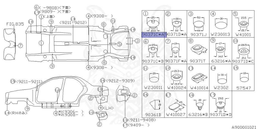 Subaru - Impreza WRX - GC8 - Jan-1998 - WRXRASTI - Sedan - F4WD - Manual Transmission - Right hand - EJ20G