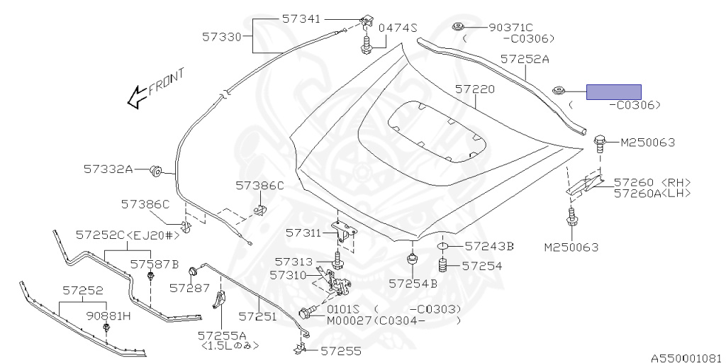 Subaru - Impreza WRX - GDA - Jan-2000 - Dec-2002 - NB - Sedan - 4W - Sport Shift - Right hand - EJ205