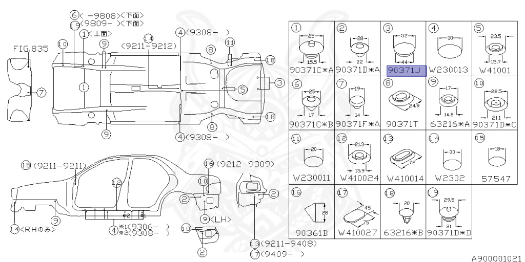Subaru - Impreza WRX - GC8 - Jan-1998 - WRXRASTI - Sedan - F4WD - Manual Transmission - Right hand - EJ20G
