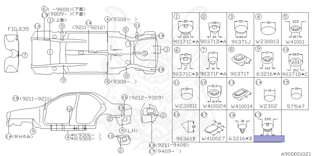 Subaru - Impreza WRX - GC8 - Jan-1998 - WRXSTI - Sedan - F4WD - Manual Transmission - Right hand - EJ20G