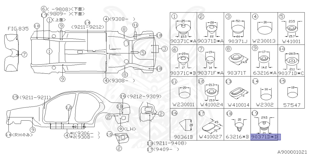 Subaru - Impreza WRX - GC8 - Jan-1998 - WRXRASTI - Sedan - F4WD - Manual Transmission - Right hand - EJ20G