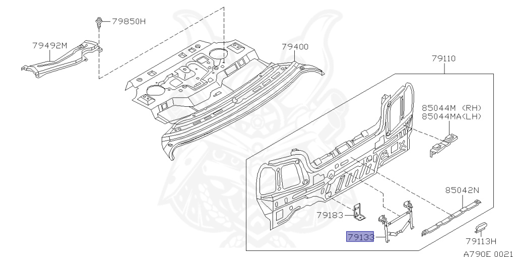 Nissan - Skyline - R34 GT - HR34 - 1998 - 20GT - 4 DOOR SEDAN(4S) - AUTOMATIC-FLOOR SHIFT(AT.F4) - No high-speed casters, 2-link drive (IRS.2WD) - RB20DE
