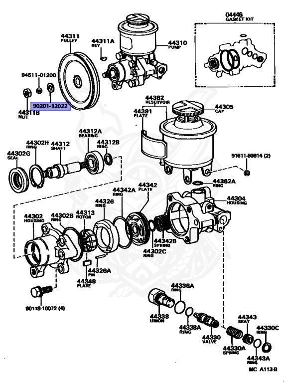 Toyota - Crown - GS120 - 1983 - SUPER SALOON TYPE - SEDAN - Automatic - 1GEU