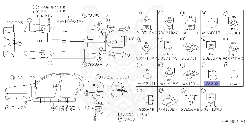 Subaru - Impreza WRX - GC8 - Jan-1998 - WRXRASTI - Sedan - F4WD - Manual Transmission - Right hand - EJ20G