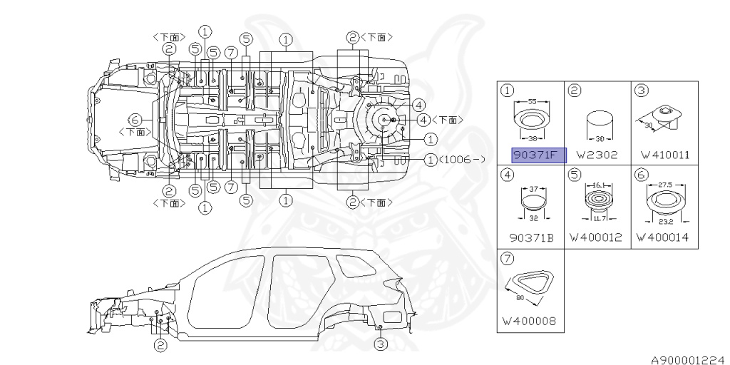 Subaru - Legacy B4 - BM9 - Jan-2010 - Dec-2012 - 25IEYE - Sedan - 4W - Torque converter - Right hand - BD5