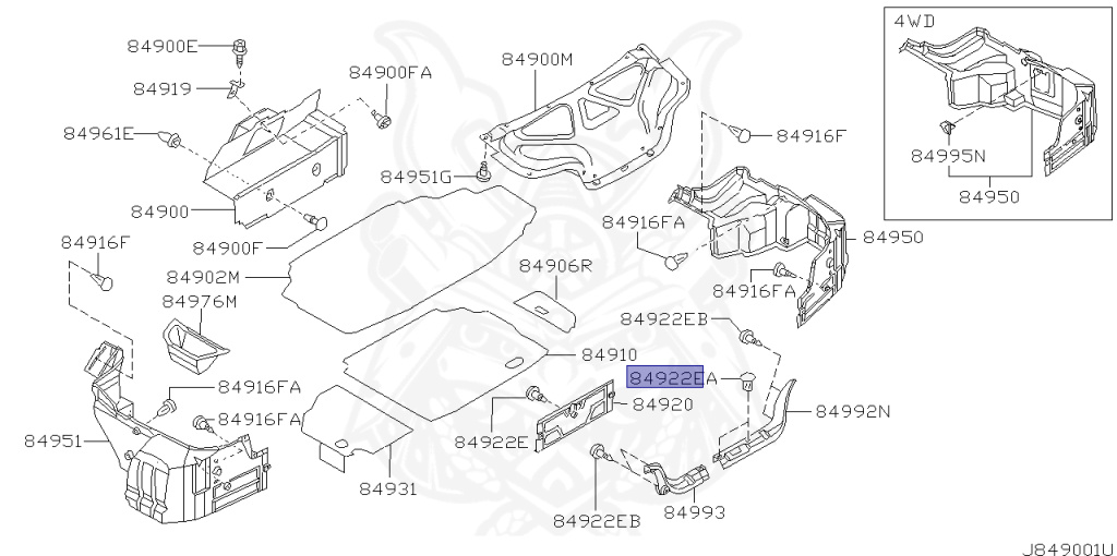 Nissan - Skyline - R34 25GTT - ER34 - 2002 - 25GT TURBO - 4 DOOR SEDAN(4S) - AUTOMATIC-FLOOR SHIFT(AT.F4) - Hi-Cas 2-Link (HI.2WD) - RB25DET