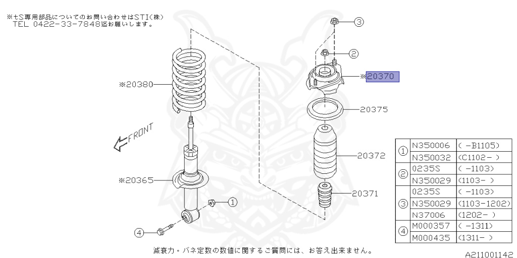 Subaru - Legacy Outback - BRM - Jan-2013 - 25IBEYE - Outback - 4W - Torque converter - Right hand - FB25