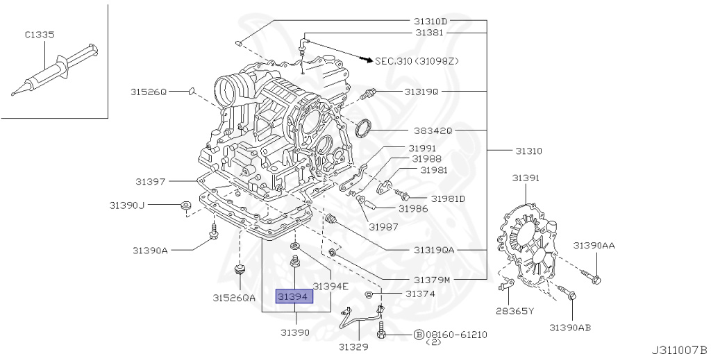 Nissan - X-Trail - T30 - 2000 - SEDAN - WAGON(W) - 4 WHEEL DRIVE(4WD) - AUTOMATIC TRANSMISSION(AT) - QR20DE