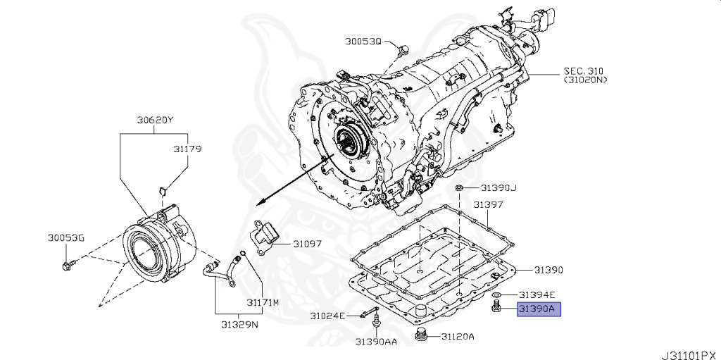 Nissan - Fuga Hybrid - HY51 - 2015 - HYBRID - SEDAN(SED) - 7 SPEED AUTOMATIC TRANS(7AT) - VQ35HR