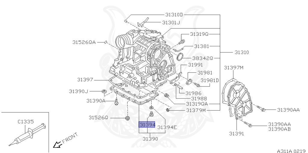 Nissan - Pulsar - N15 - 1999 - X1 TYPE - 4 DOOR SEDAN(4S) - 2 WHEEL DRIVE(2WD) - AUTOMATIC TRANSMISSION(AT) - GA15DE