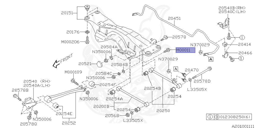 Subaru - Forester - SG5 - Jan-2001 - Dec-2005 - XT - Wagon - F4WD - 5-speed manual transmission - Right hand - EJ20T