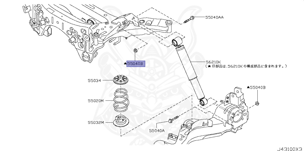 Nissan - X-Trail - T31 - 2010 - X/XTT/GT Grade - WAGON(W) - 2 WHEEL DRIVE(2WD) - CVT(CVT) - MR20DE