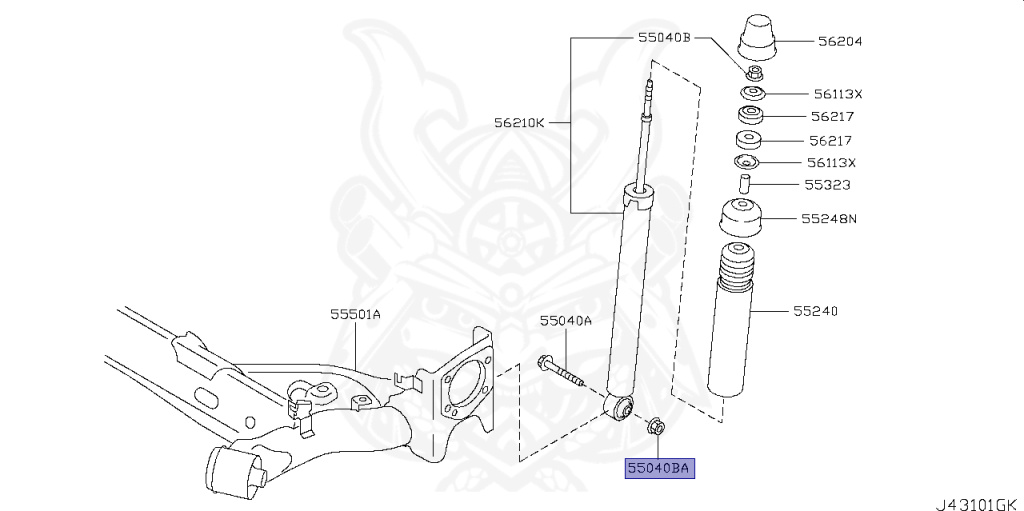 Nissan - Juke - F15 - 2010 - 15RS TYPE V Grade - 5 DOOR HATCHBACK(5HB) - 2 WHEEL DRIVE(2WD) - CVT(CVT) - HR15DE