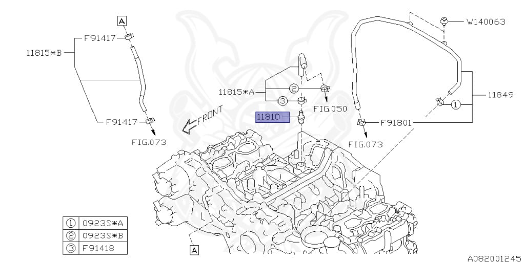 Subaru - Levorg - VM4 - Jan-2014 - Dec-2015 - GT - Wagon - 4W - Torque converter type double-header transmission - Right hand - FB16