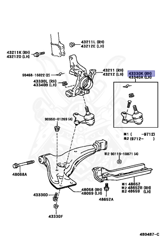 Toyota - Tercel - EL51 - 1997 - JOINAS TYPE - 4 DOOR - Automatic - 4EFE