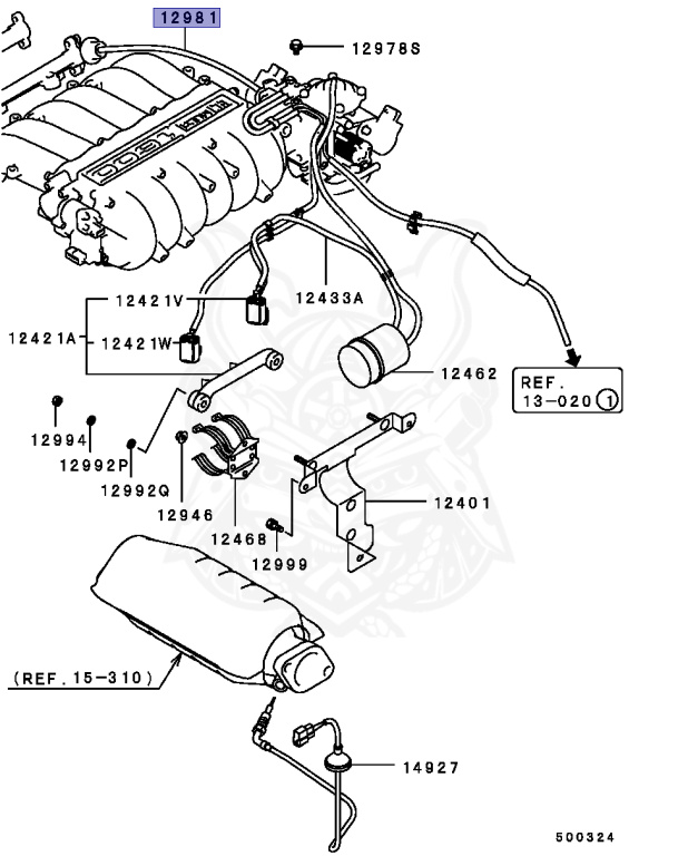 Mitsubishi - Lancer - CB6A - 1991 - PNPM - 6A10