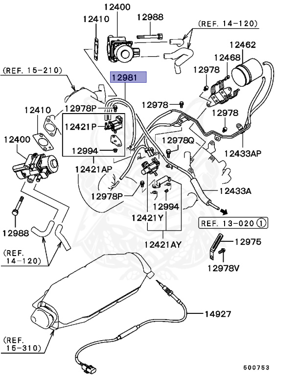 Mitsubishi - Pajero - V45W - 1990 - GRPM - 6G74