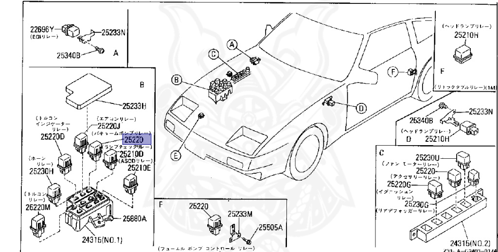 Nissan - Fairlady Z - Z31 - 1986 - ZX - AUTOMATIC TRANSMISSION(AT) - HIYOJYUN ROOFU (Z#) - VG30T