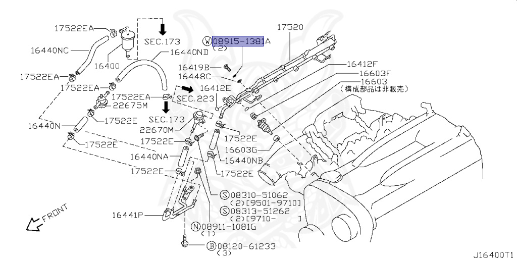 Nissan - Skyline GT-R - BCNR33 - 1995 - GTR/V - 2 door hard top (2K) - 4 WHEEL DRIVE(4WD) - MANUAL TRANS 5-SPEED(MT.F5) - HICAS - RB26DETT