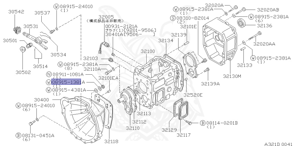 Nissan - Atlas - F23 - 1994 - VZ - TRUCK(T) - 4 WHEEL DRIVE(4WD) - MANUAL TRANS 5-SPEED(MT.F5) - TD27
