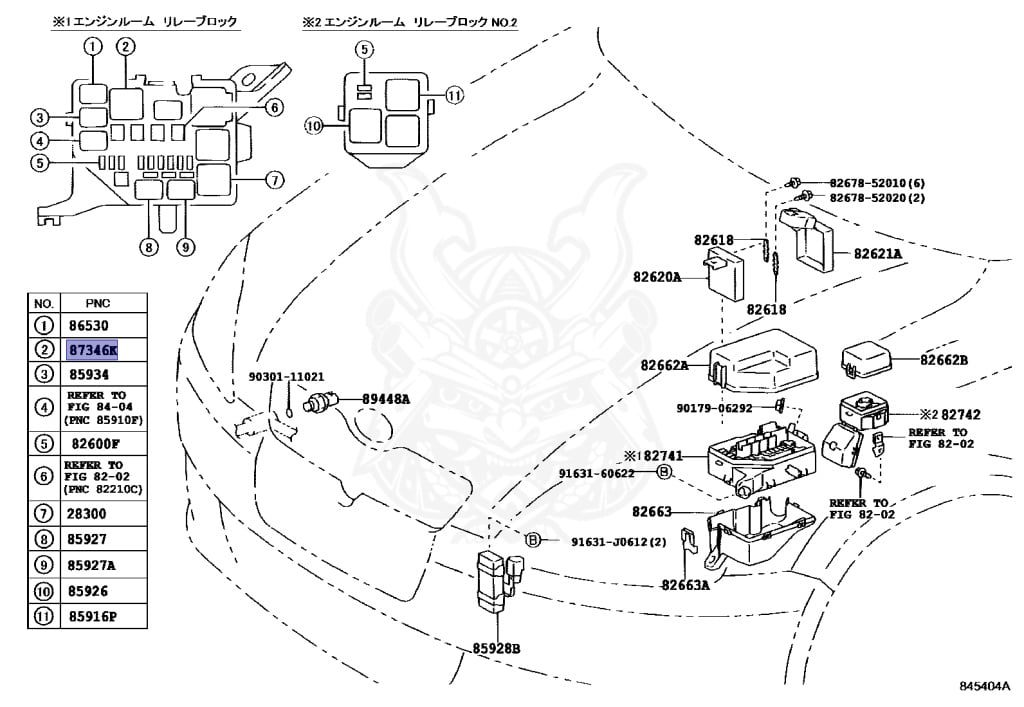 90987-02025 - Toyota - RELAY - Nengun Performance