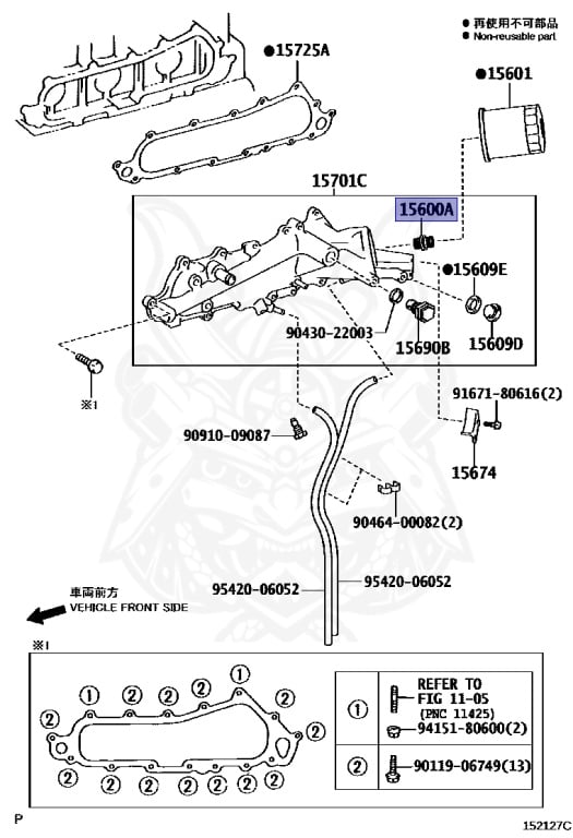 90404-19002 - Toyota - Union (for Oil Filter) - Nengun Performance