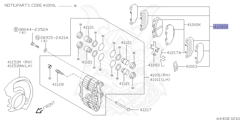 Nissan - Silvia - S15 - 1999 - SPEC R - HARDTOP(K) - AUTOMATIC-FLOOR SHIFT(AT.F4) - TWO WHEELS STEERING(2WS) - SR20DET