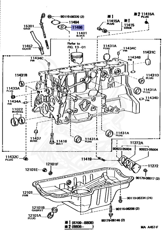 Toyota - Crown - MS137 - 1988 - ROYAL SALOON G TYPE - HARDTOP - Automatic - 7MGE