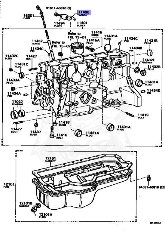 Toyota - Celica - MA61 - 1984 - GT TYPE - LIFTBACK - Manual - 5MGEU