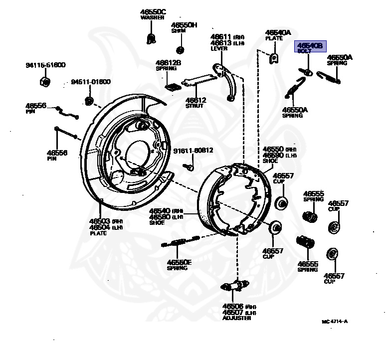 Toyota - Celica - MA61 - 1982 - GT TYPE - LIFTBACK - Manual - 5MGEU