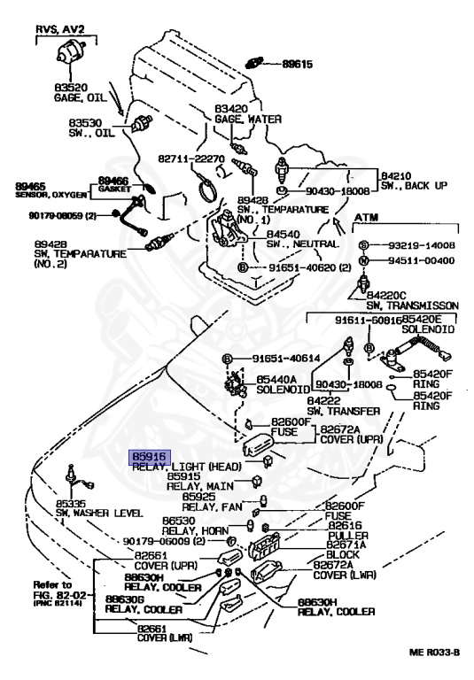 Toyota - Sprinter - AE95G - 1993 - AV-1 TYPE - WAGON - Automatic - 4AFHE
