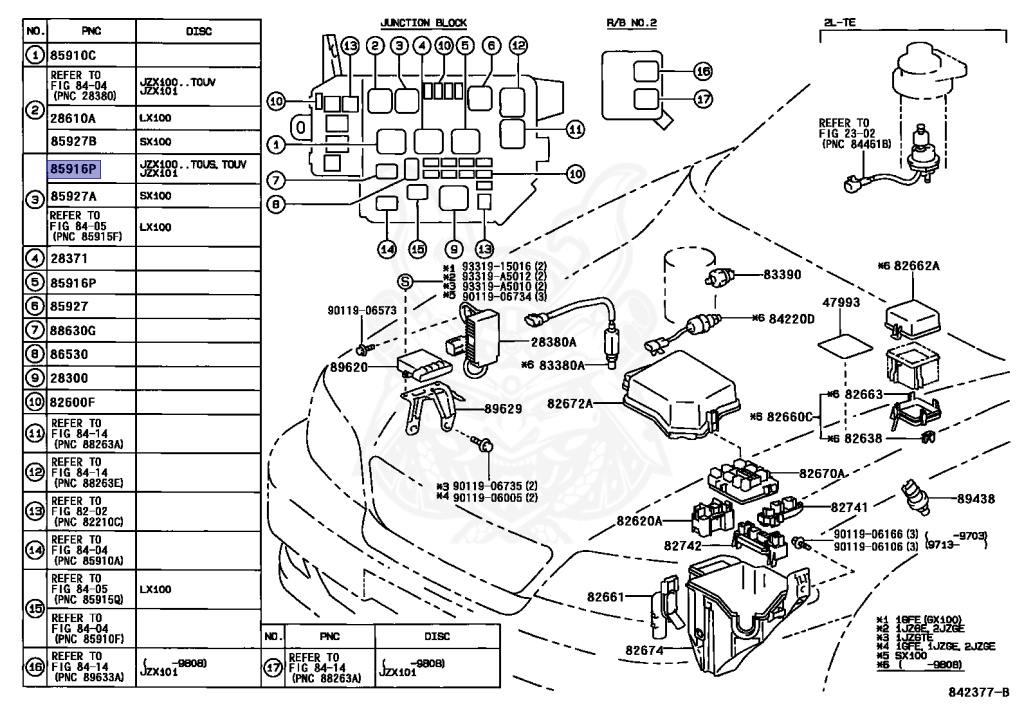 Toyota - Chaser - JZX100 - 1996 - TOURER S TYPE - Automatic - 1JZGE