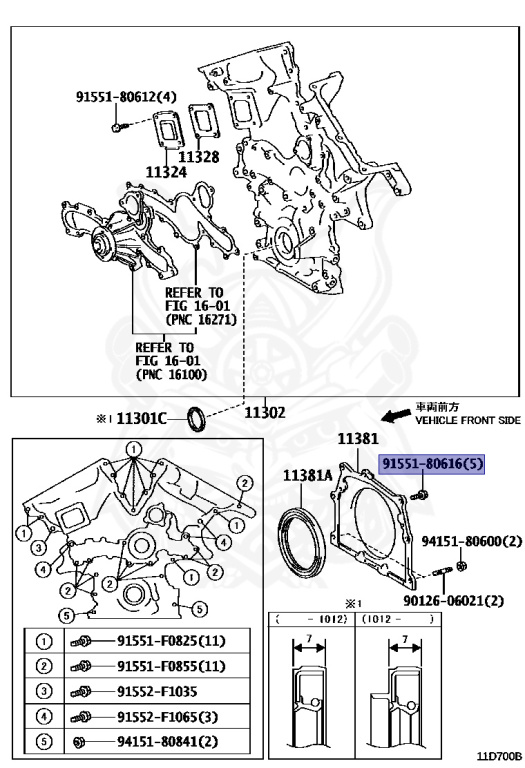 91551-80616 - Toyota - BOLT - Nengun Performance