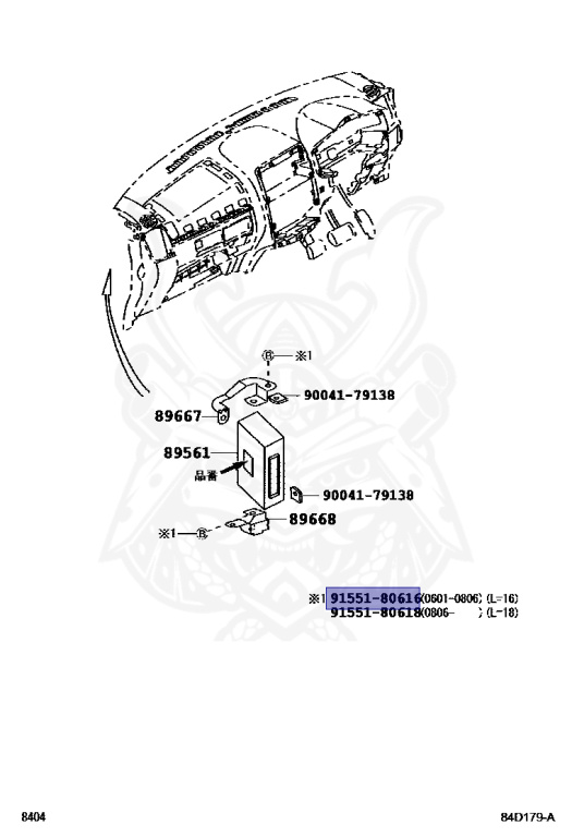 91551-80616 - Toyota - BOLT - Nengun Performance