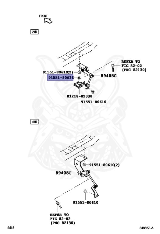 91551-80616 - Toyota - BOLT - Nengun Performance
