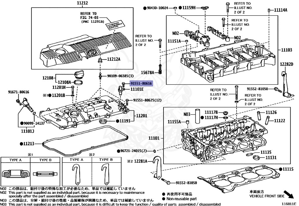 その他 fj_ 91551-80616 - Toyota - BOLT - Nengun Performance