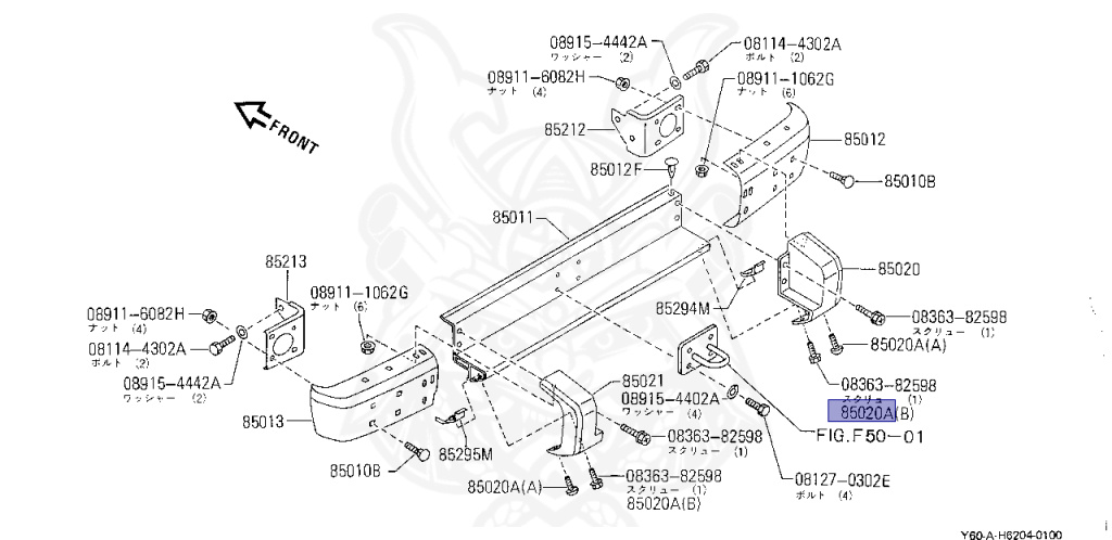 Nissan - Safari - Y60 - 1991 - AD GRADE - Van/Standard Roof (V/LR) - MANUAL TRANSMISSION(MT) - TD42