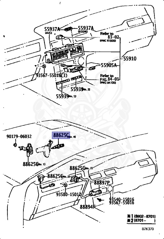 Toyota - Supra A70 MKIII - MA70 - 1986 - GT TURBO TYPE - LIFTBACK - Automatic - 7MGTEU