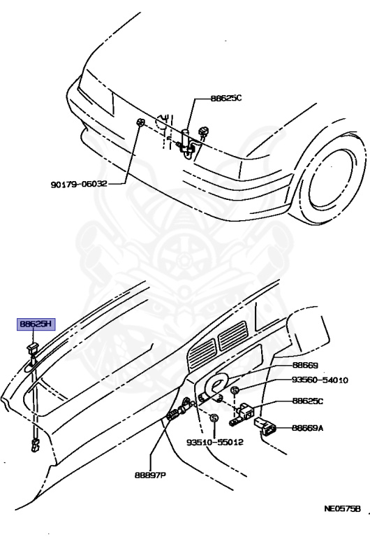 Toyota - Corona - ST170 - 1991 - EXS TYPE - SEDAN - Manual - 4SFE