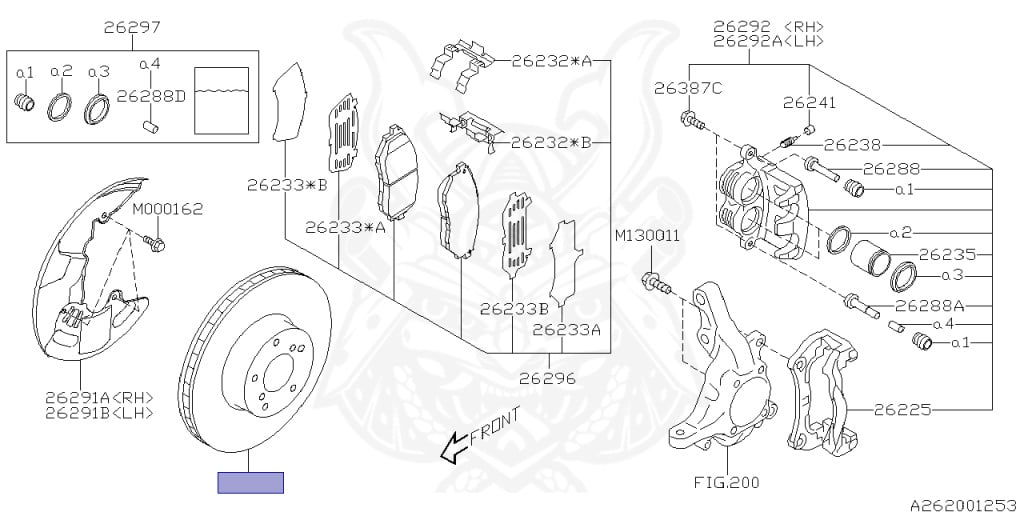 Subaru - Levorg - VMG - Jan-2014 - GTSEYE - Wagon - 4W - Torque converter - Right hand - FA20