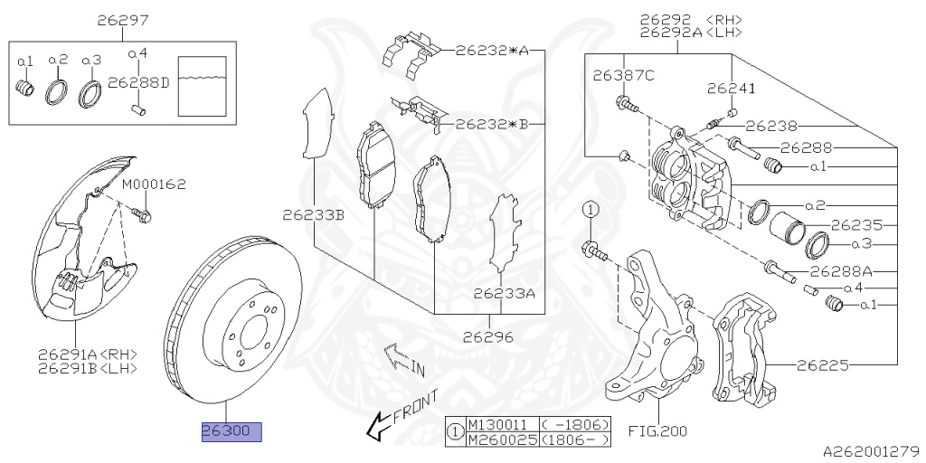 Subaru - Levorg - VM4 - Jan-2017 - STISEYE - Wagon - 4W - Torque converter - Right hand - FB16
