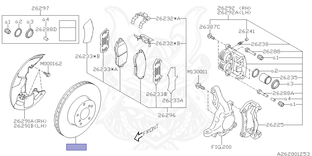Subaru - Levorg - VMG - Jan-2014 - GTSEYE - Wagon - 4W - Torque converter - Right hand - FA20