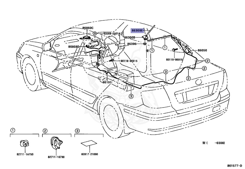 Toyota - Premio - AZT240 - 2001 - Variator - 1AZFSE