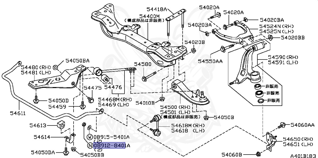 Nissan - Skyline - R34 25GTT - ER34 - 1998 - 25GT TURBO - 2-door hardtop (2K) - AUTOMATIC-FLOOR SHIFT(AT.F4) - Hi-Cas 2-Link (HI.2WD) - RB25DET