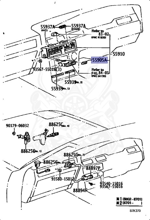 Toyota - Supra A70 MKIII - MA70 - 1987 - GT LIMITED TYPE - LIFTBACK (AERO TOP) - Manual - 7MGTEU