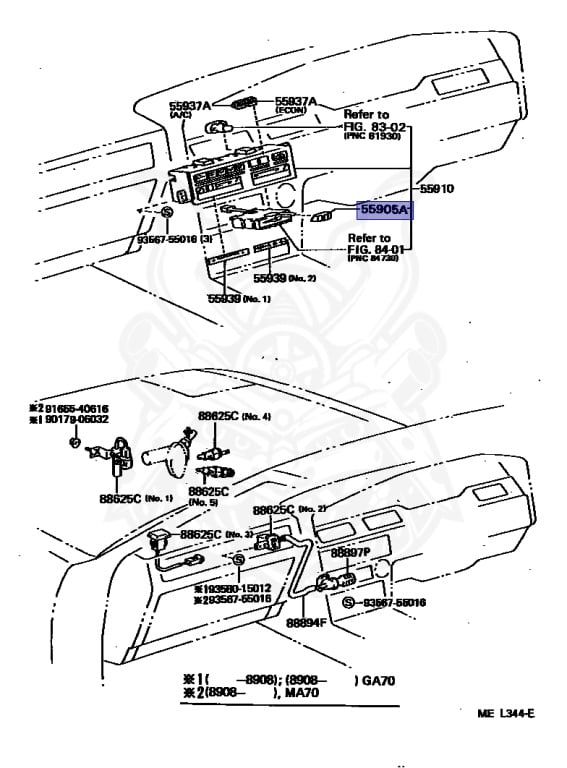 Toyota - Supra A70 MKIII - MA70 - 1988 - GT TURBO TYPE - LIFTBACK (AERO TOP) - Manual - 7MGTEU