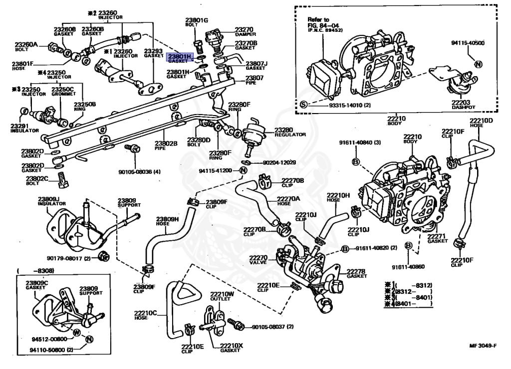 Toyota - Soarer - MZ11 - 1985 - GT TYPE - COUPE - Manual - 5MGEU